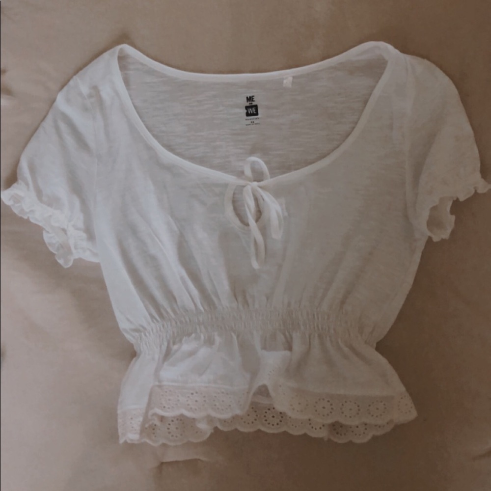 white top